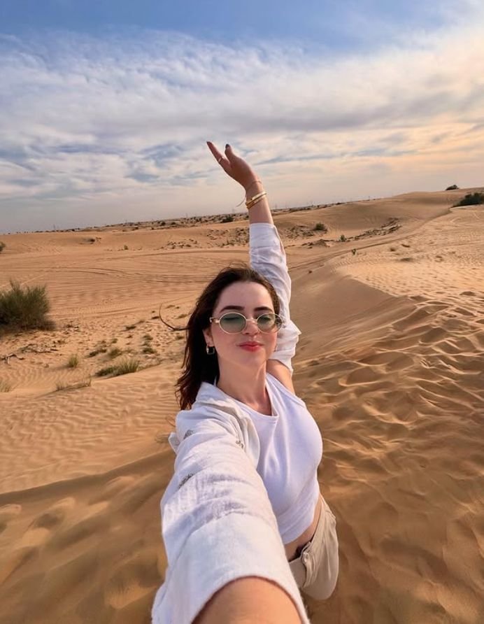 Sarah Martins em Dubai, Emirados Árabes