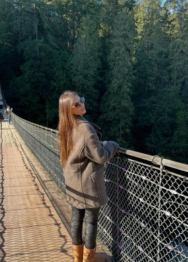 Laura Lewandoski em Vancouver, Canadá