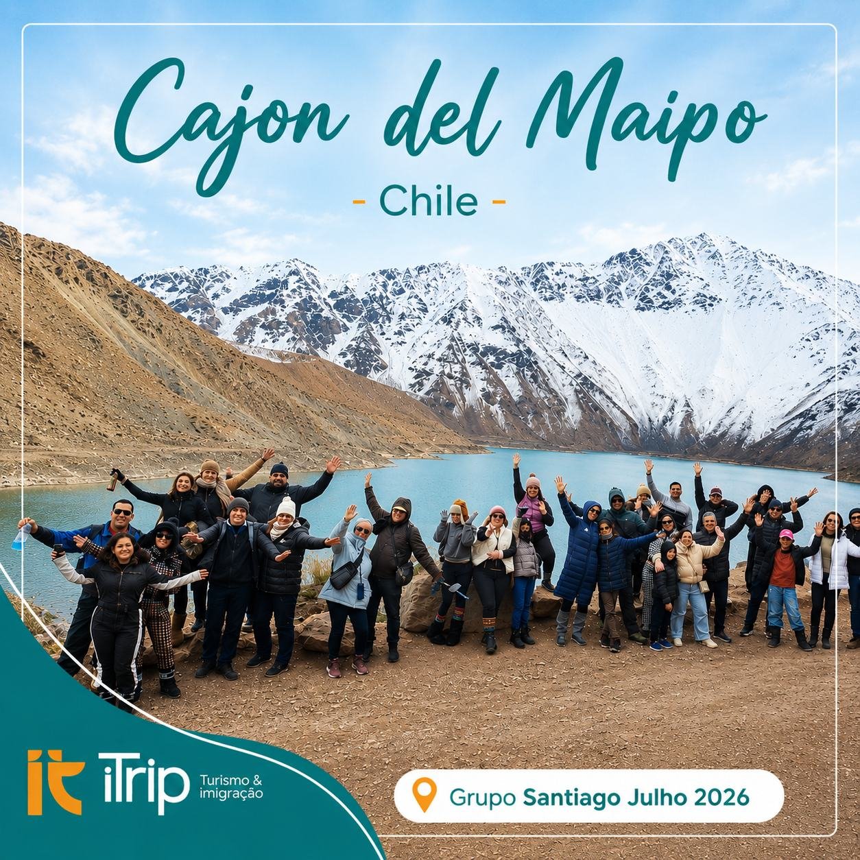 GRUPO ITRIP em Santiago, Chile